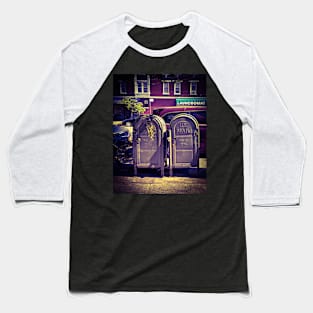 New York City Street Mailbox Baseball T-Shirt